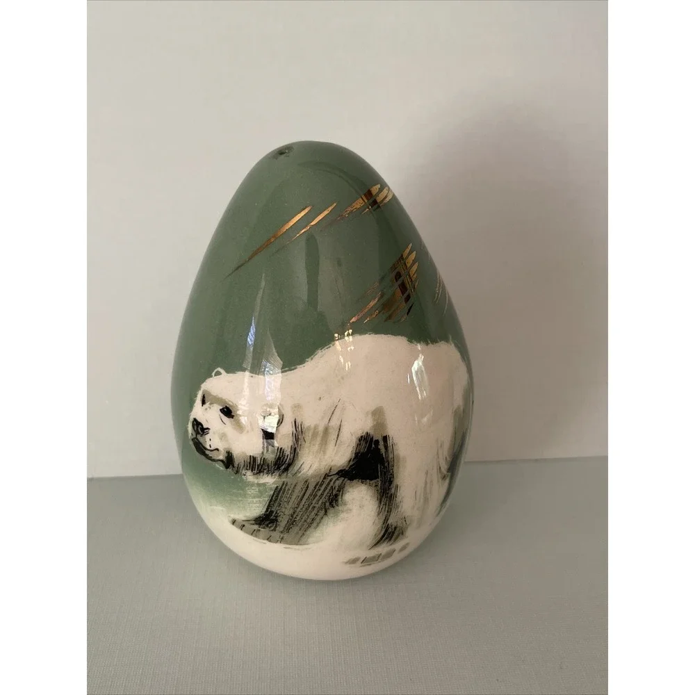 Vintage Midcentury Matthew Adams Sascha Brastoff Alaska Salt Pepper Spice Shaker